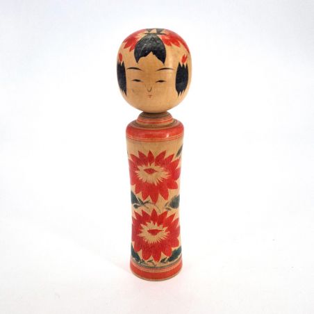 Muñeca japonesa de madera - kokeshi vintage