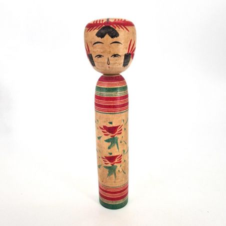 Muñeca japonesa de madera - kokeshi vintage