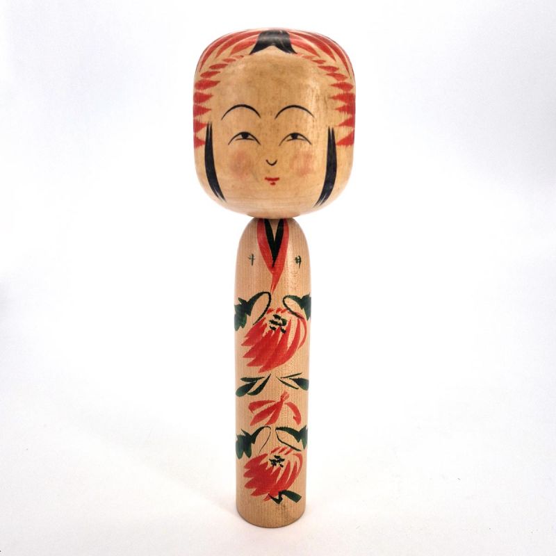 Poupée en bois japonaise, KOKESHI VINTAGE