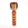 Bambola giapponese in legno - kokeshi vintage