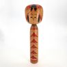 Bambola giapponese in legno - kokeshi vintage