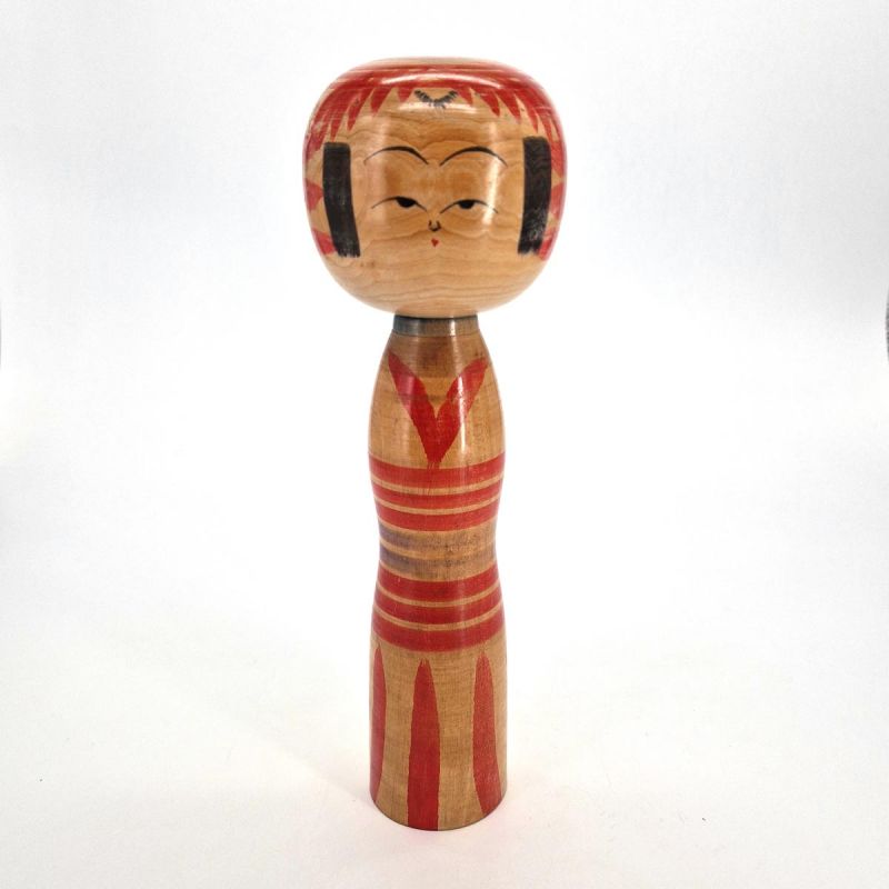 Muñeca japonesa de madera - kokeshi vintage