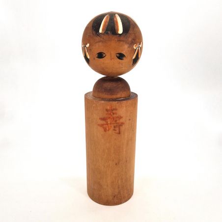 Bambola giapponese in legno - kokeshi vintage