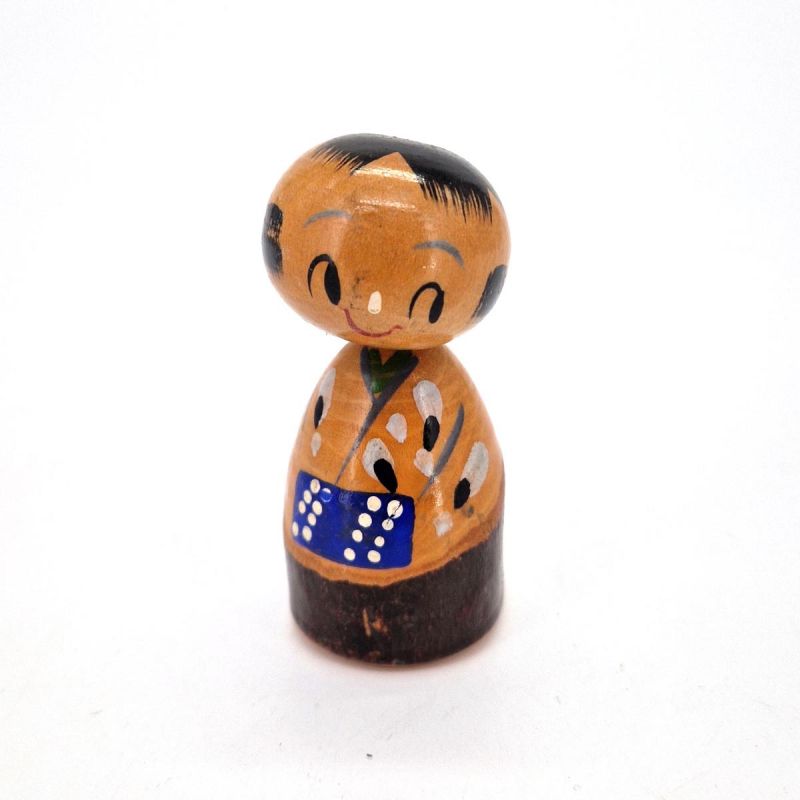 Petite poupée en bois japonaise, KOKESHI VINTAGE