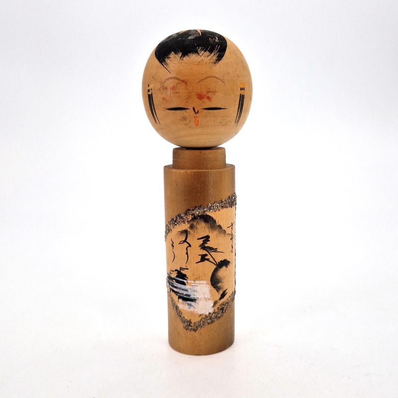 Kleine japanische Holzpuppe, KOKESHI VINTAGE