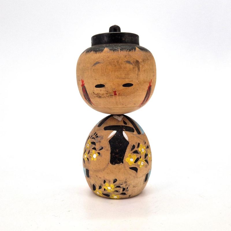 Kleine japanische Holzpuppe, KOKESHI VINTAGE