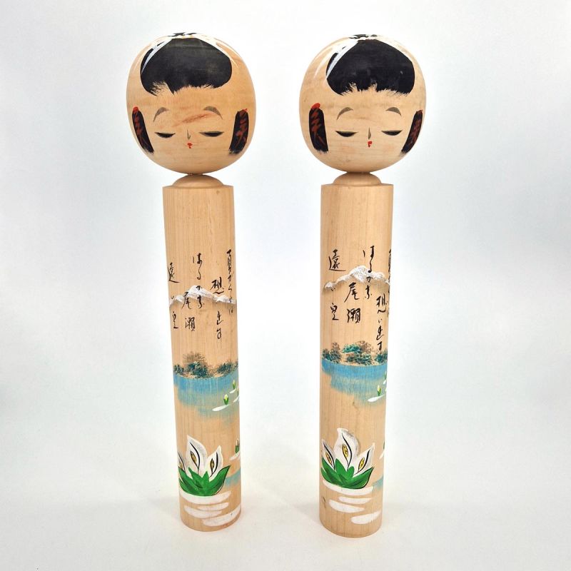 Japanische Holzpuppe - Vintage Kokeshi