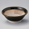 Japanese green suribachi ceramic bowl - SURIBACHI MIDORI