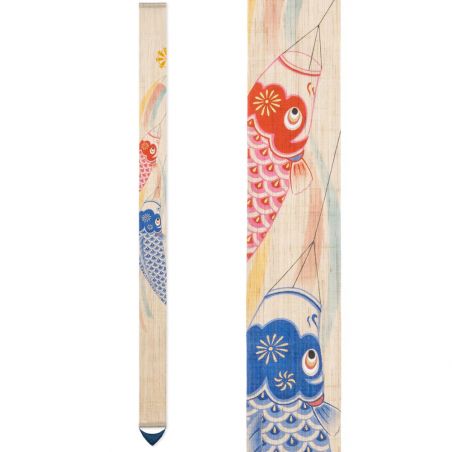 Fine tapisserie japonaise en chanvre, KOINOBORI