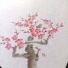 10 mulberry paper placemats - plum blossom - UME