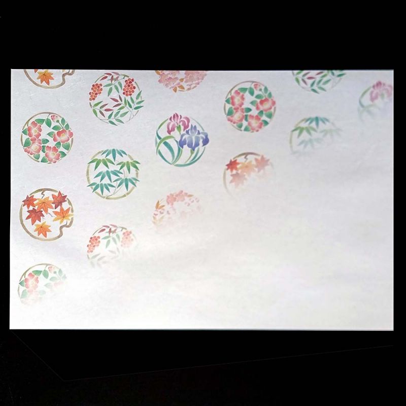 10 mulberry paper placemats - HANAGA MARU