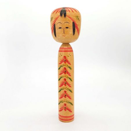 Japanese wooden doll, KOKESHI VINTAGE