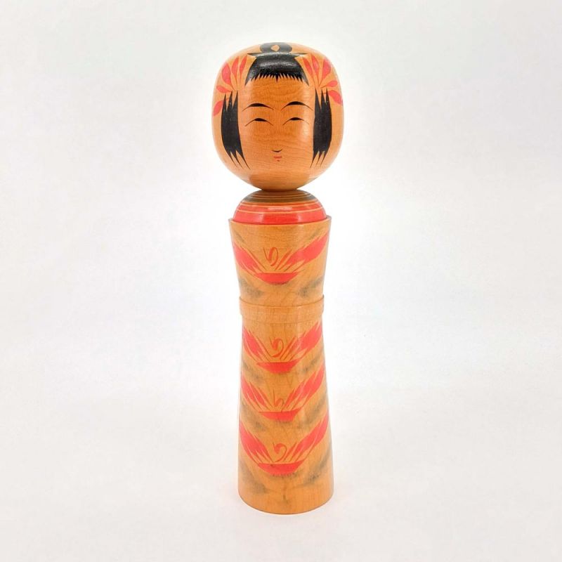 Bambola giapponese in legno, KOKESHI VINTAGE