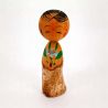 Bambola giapponese in legno, KOKESHI VINTAGE