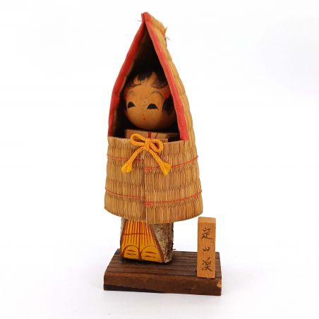 Japanese wooden doll, KOKESHI VINTAGE