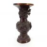 Antique Japanese bronze vase for incense ceremony, Meiji period - RYU