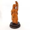 Shouxing Shou Xing, chinesischer Gott der Langlebigkeit, handgeschnitzte Statue, Figur, alter chinesischer Weiser