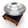 Hot plate, cast iron and square wood stove + cooking bowl