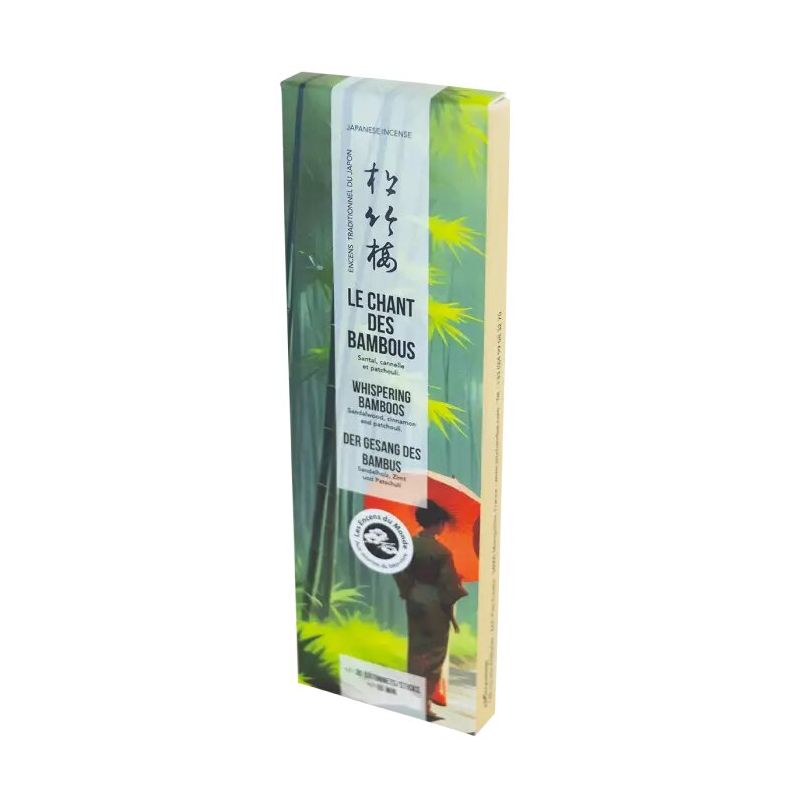 30 Japanese Incense Sticks The Song of Bamboos - Gardens of Japan