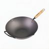 Steel wok with wooden handle, YOSHIKAWA BEJING WOK