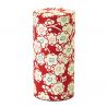 Japanische rote Teedosen mit Washi-Papier, UMEROMAN, 200 g