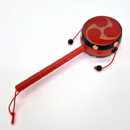 Japanese pearl tambourine, Den-den daiko, TOMOE