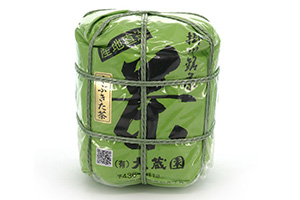Un sac de thé vert du Japon